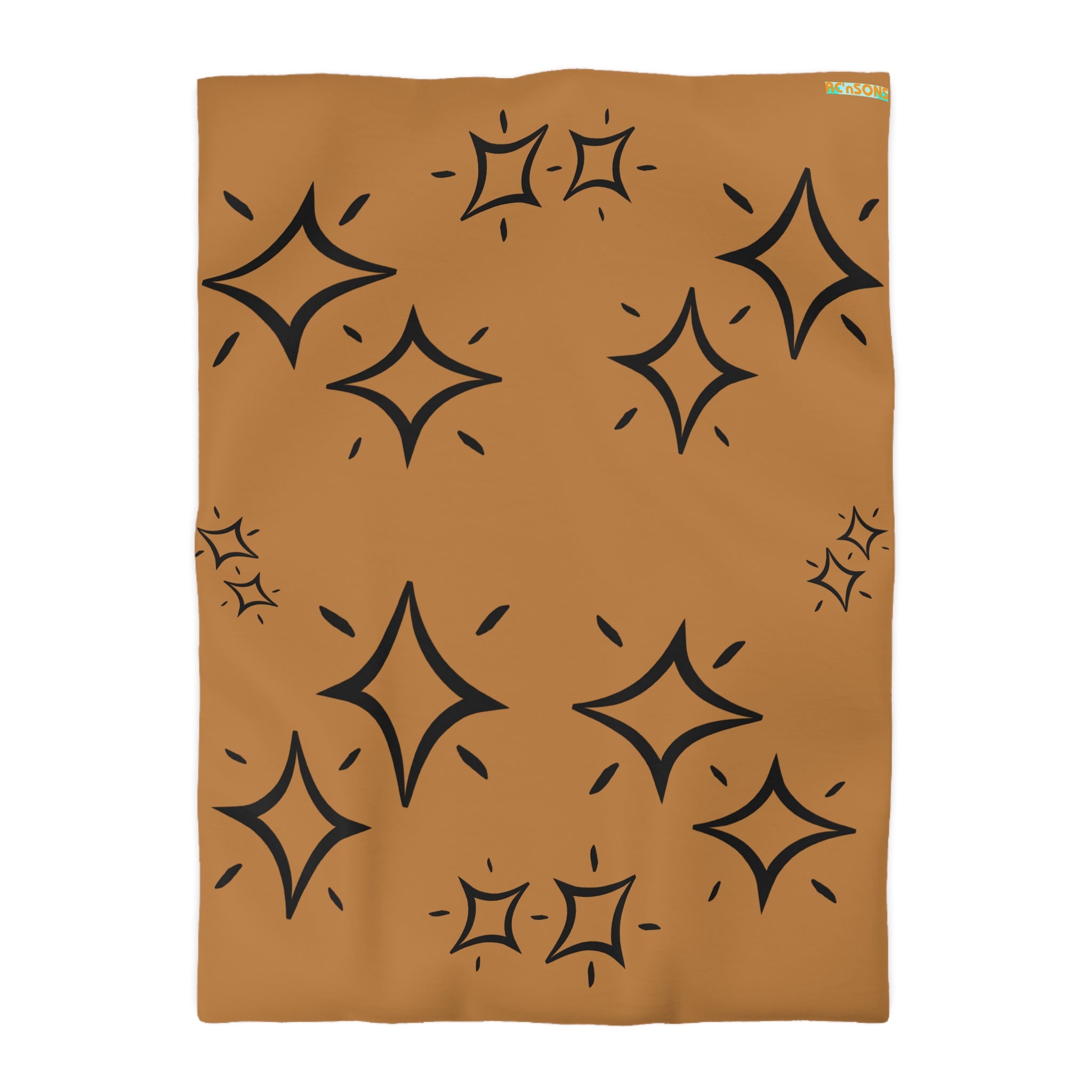 RCNSONS Microfiber Duvet 'Cube' Cover