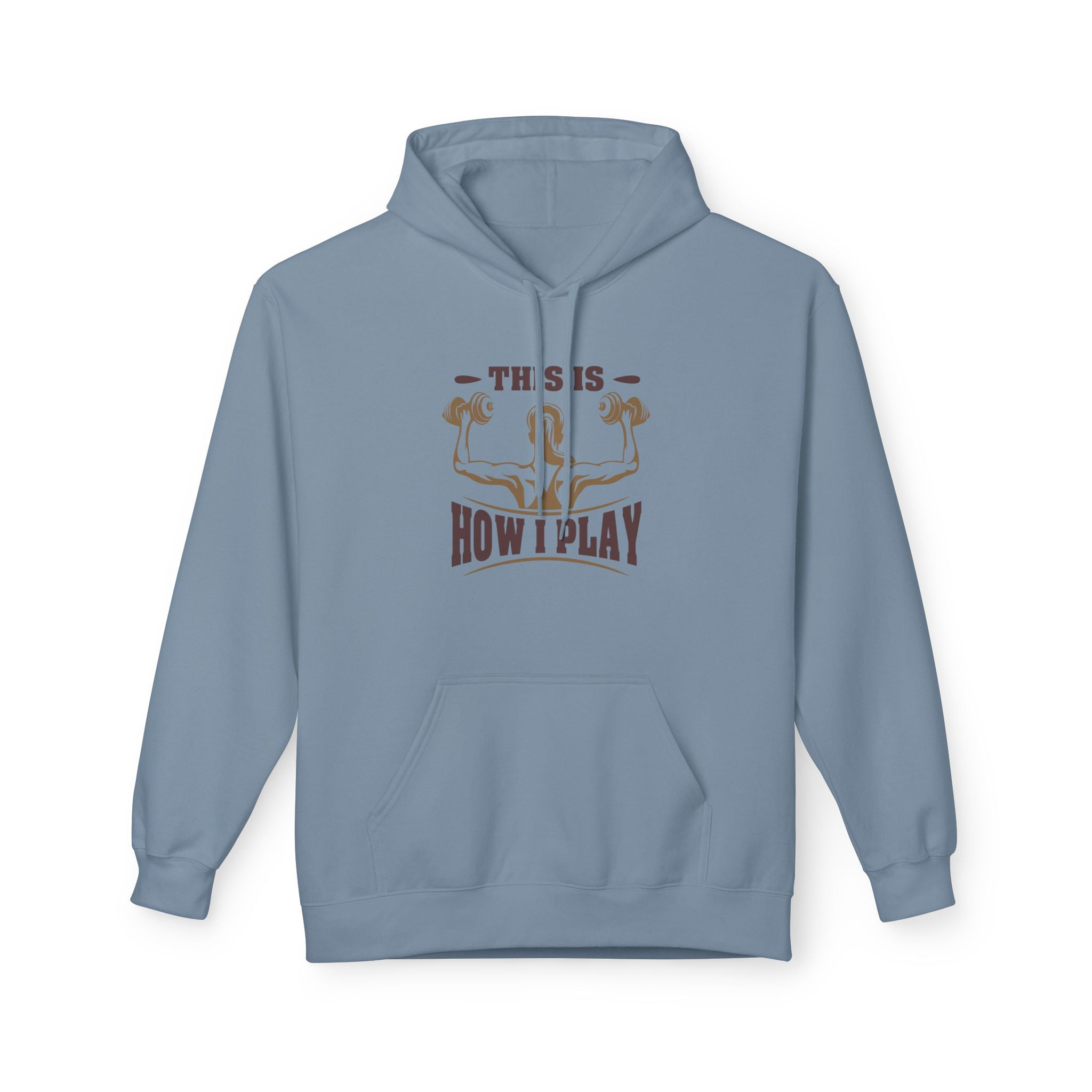 Rcnsons Unisex Midweight Softstyle Fleece 'Play' Hoodie