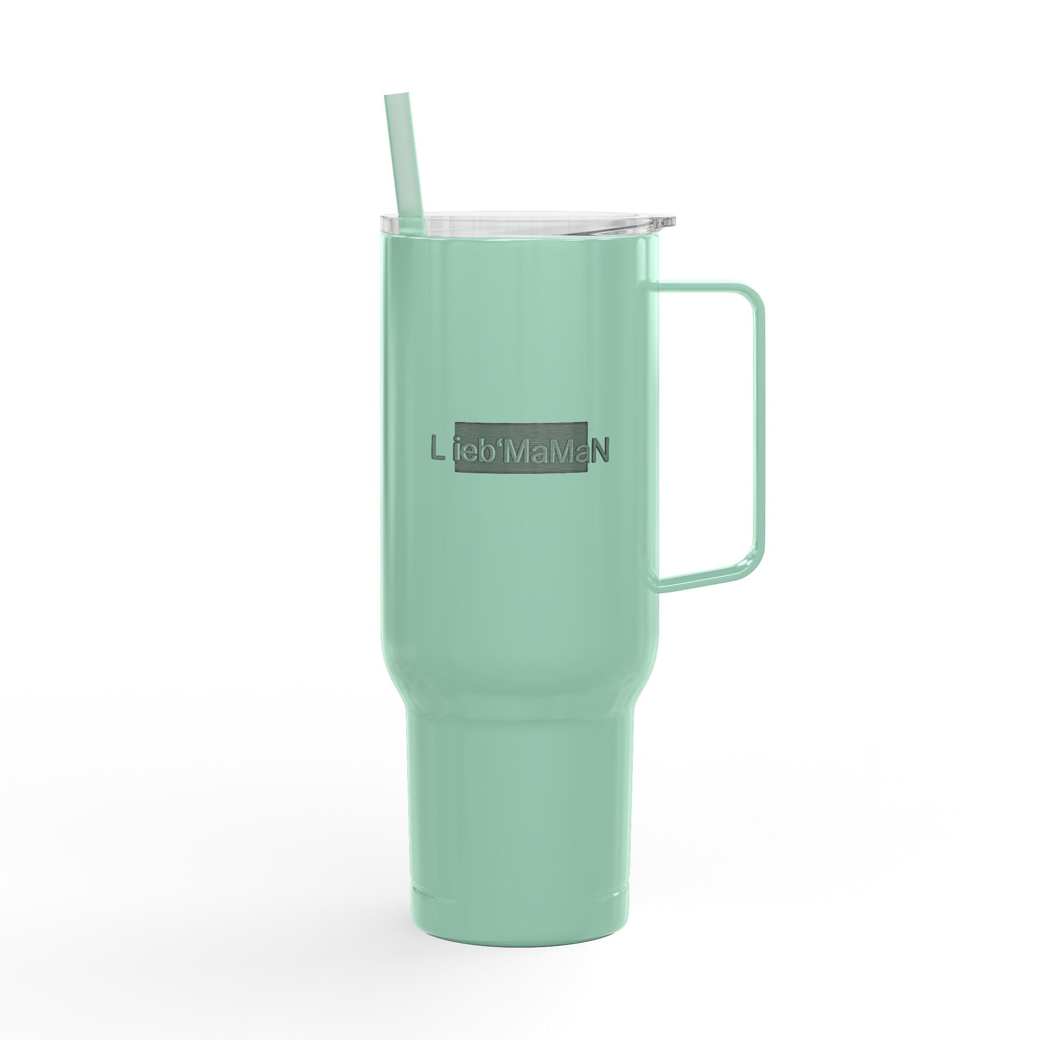 Tumbler - Lieb‘ MaMaN Engraved Insulated 40oz Cup with Lid