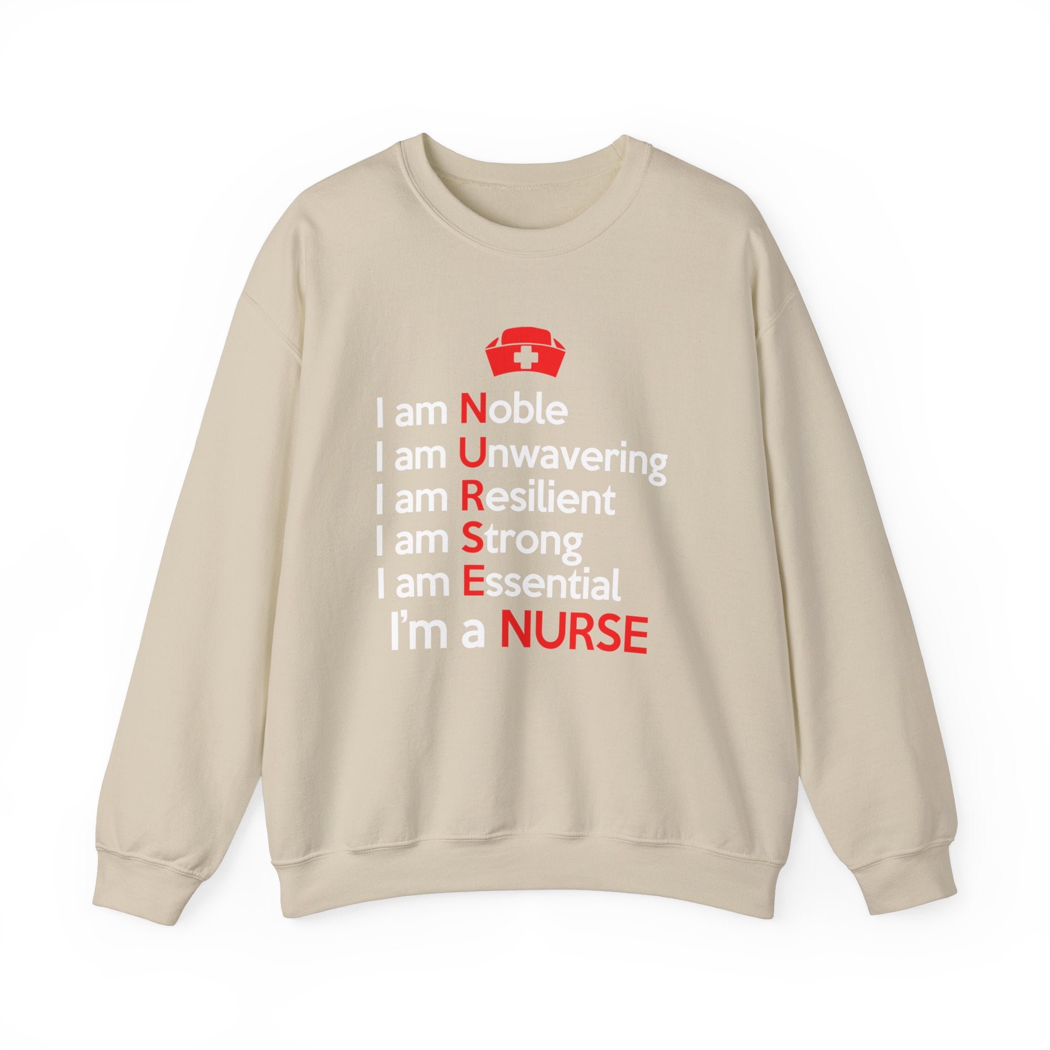 Je suis noble, je suis un sweat-shirt unisexe inébranlable 