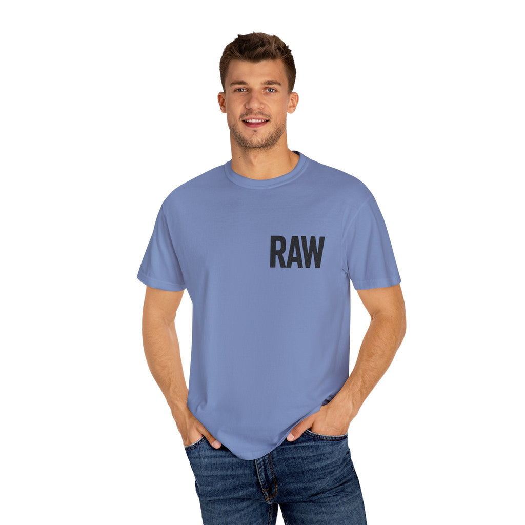 Garment-Dyed T-shirt RAW Design Printify