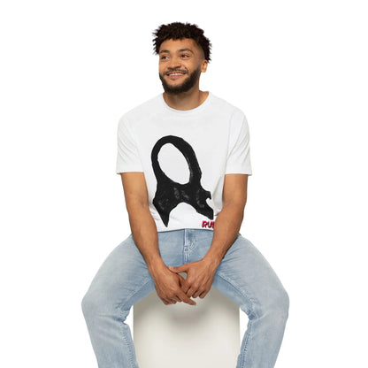 Men's Raglan T-Shirt with Frc Art Run Design Printify