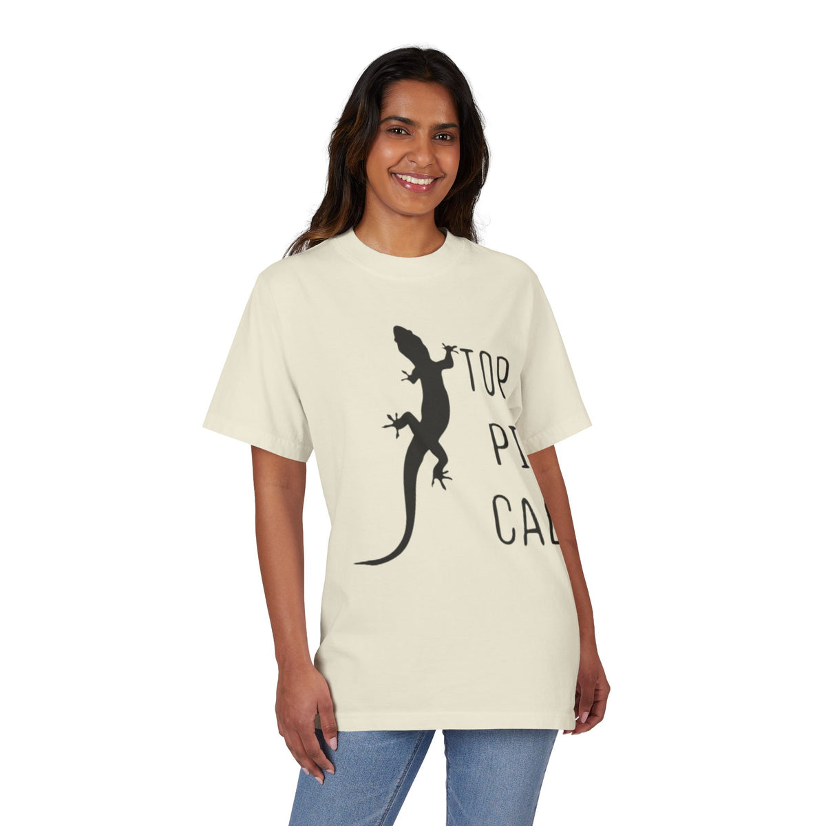 T-Shirt with Lizard Design | Perfect Casual Wear, Summer Vibes, Gift for Nature Lovers, Fun Graphic Tee, Laid-back Fashion