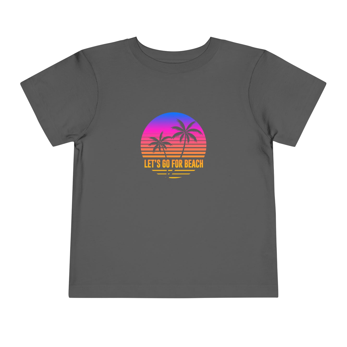 T-shirt Allons-y pour la plage pour tout-petit 