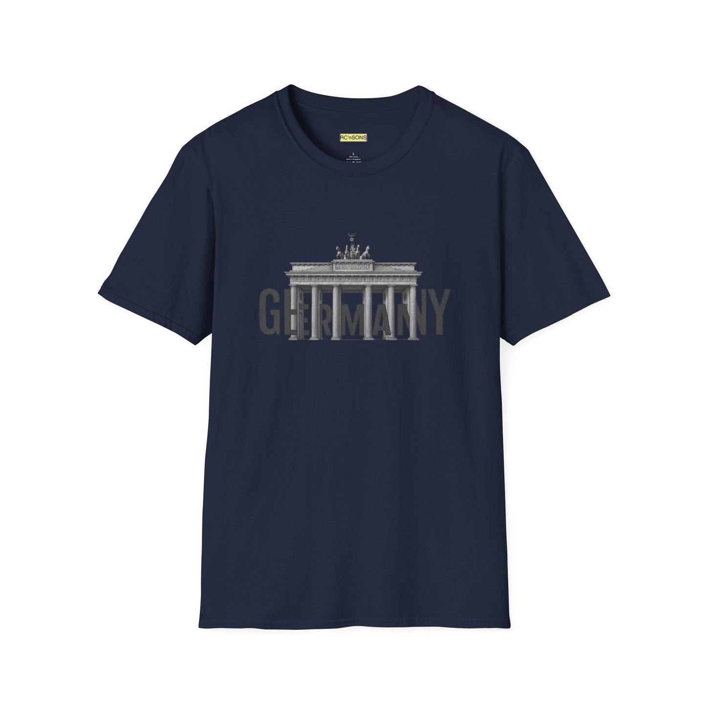 Berlin Landmark Unisex Softstyle T-Shirt - Casual Travel Tee Germany Pride Printify
