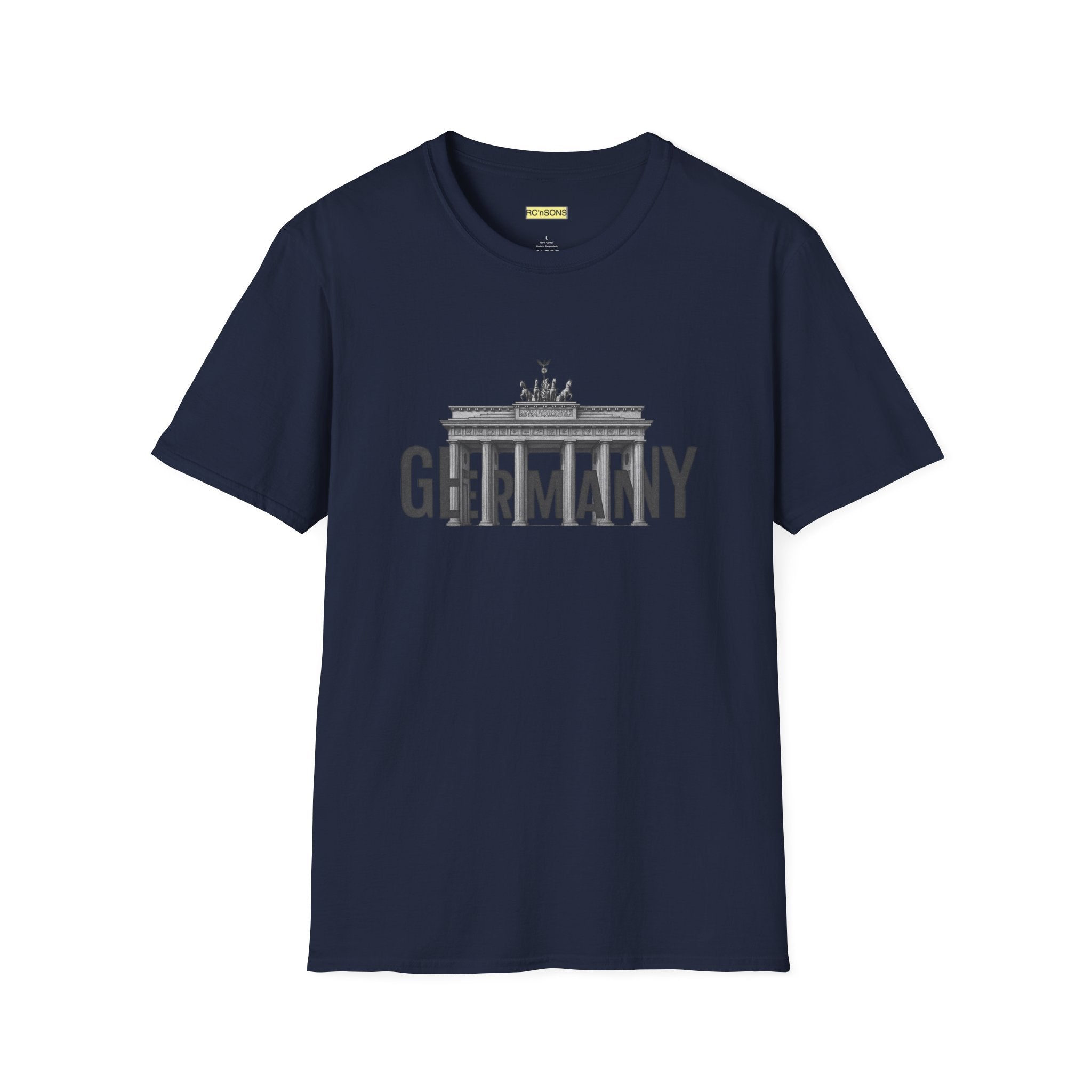 Berlin Landmark Unisex Softstyle T-Shirt - Casual Travel Tee Germany Pride Printify