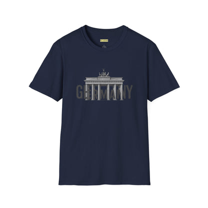 Berlin Landmark Unisex Softstyle T-Shirt - Casual Travel Tee Germany Pride Printify
