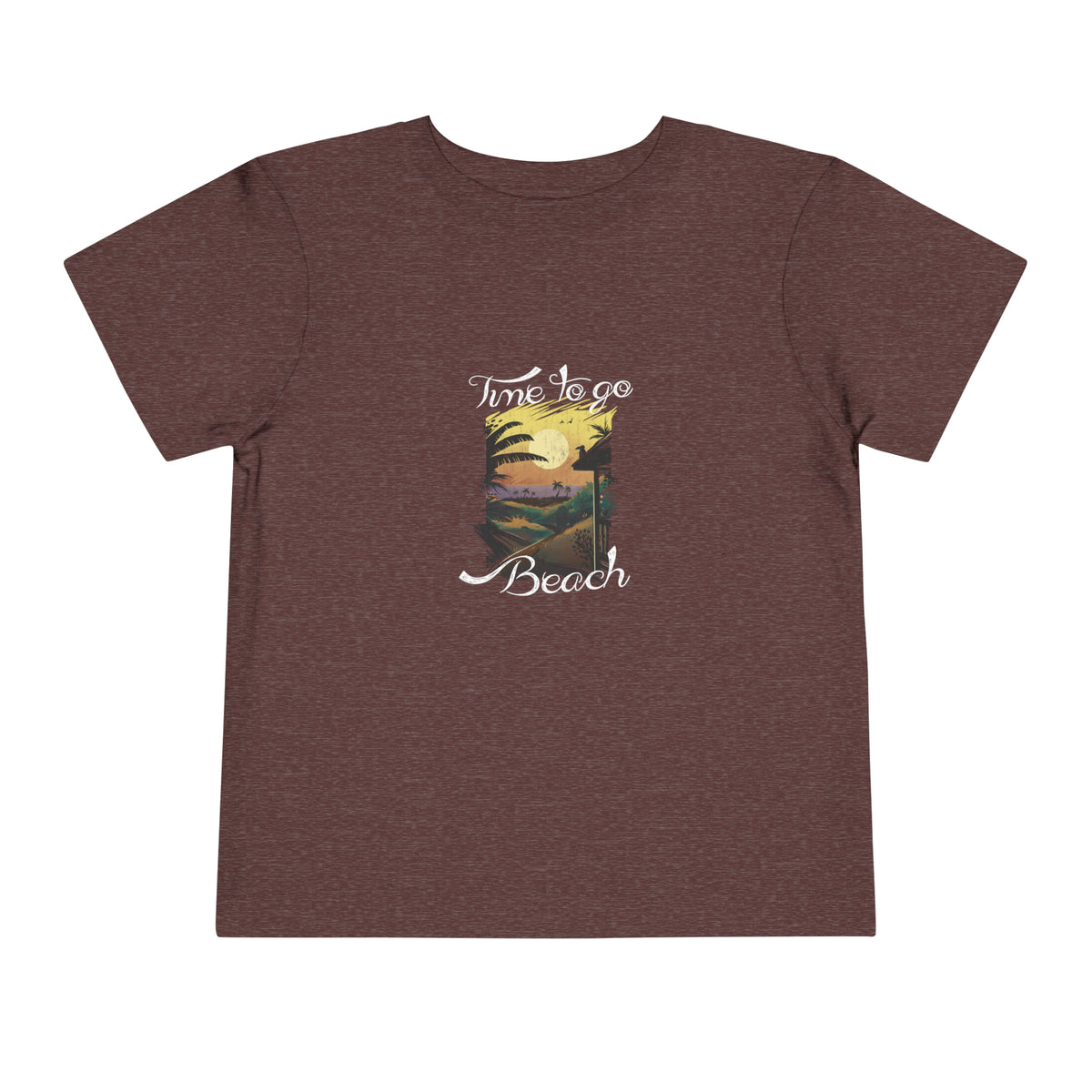 Time To Go Beach Toddler Tee