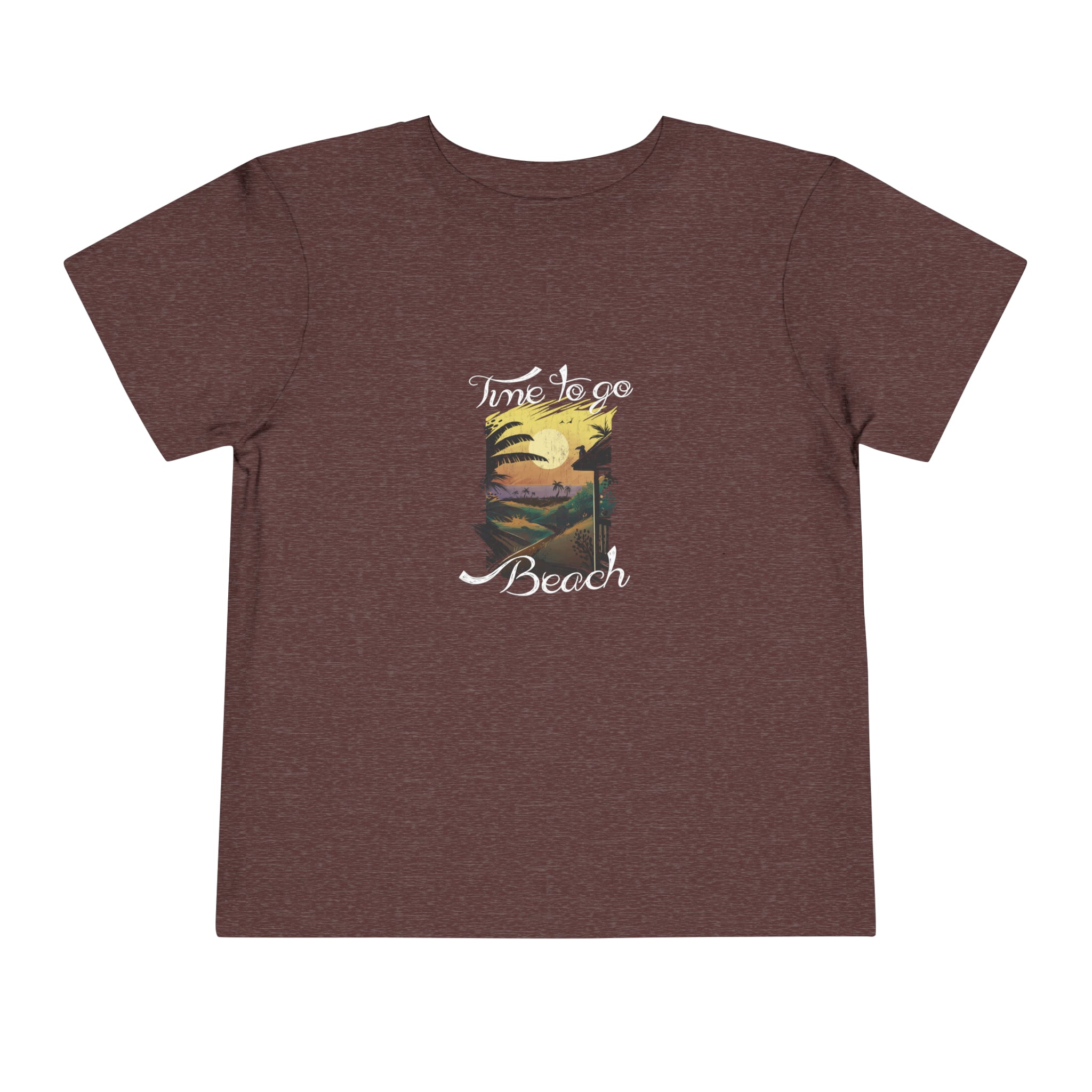 Time To Go Beach Toddler Tee