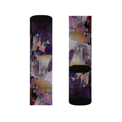 Sublimation Socks - Vibrant Sublimated Design Printify