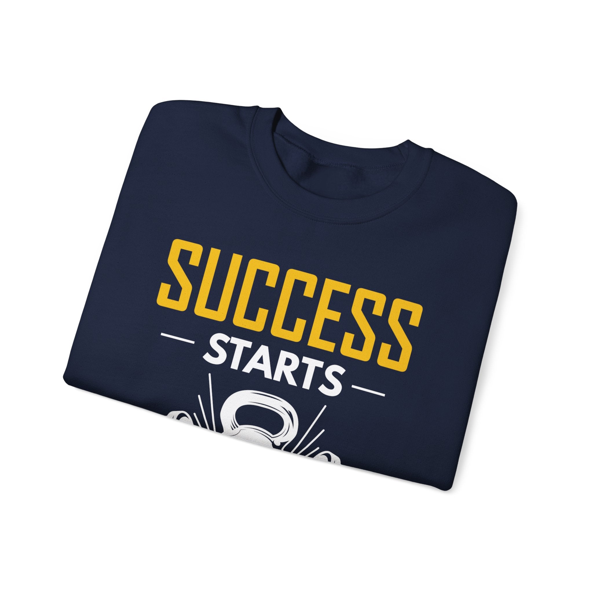 Le succès commence par le sweat-shirt unisexe d’autodiscipline 