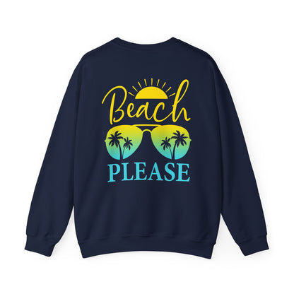 Sweat-shirt unisexe Beach Please 