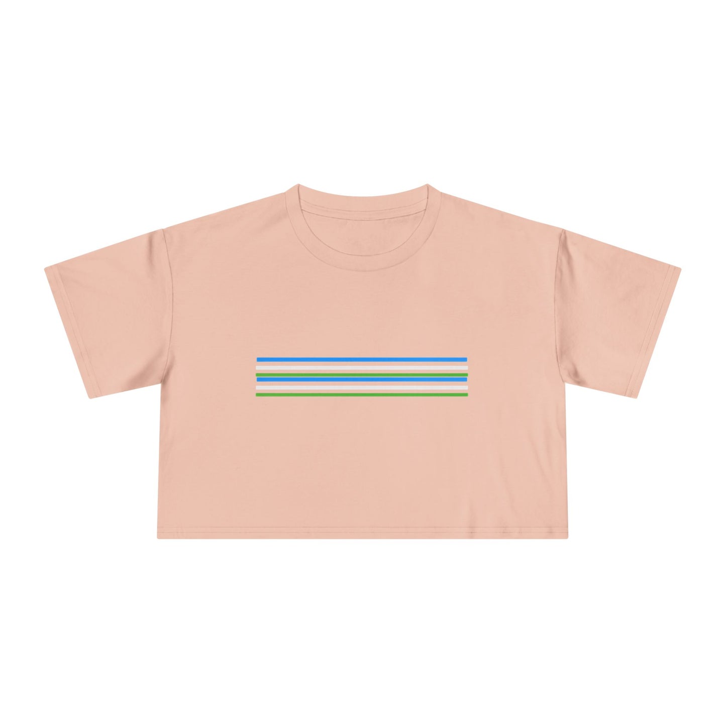 Crop Tee - Bubblegum Design for Women