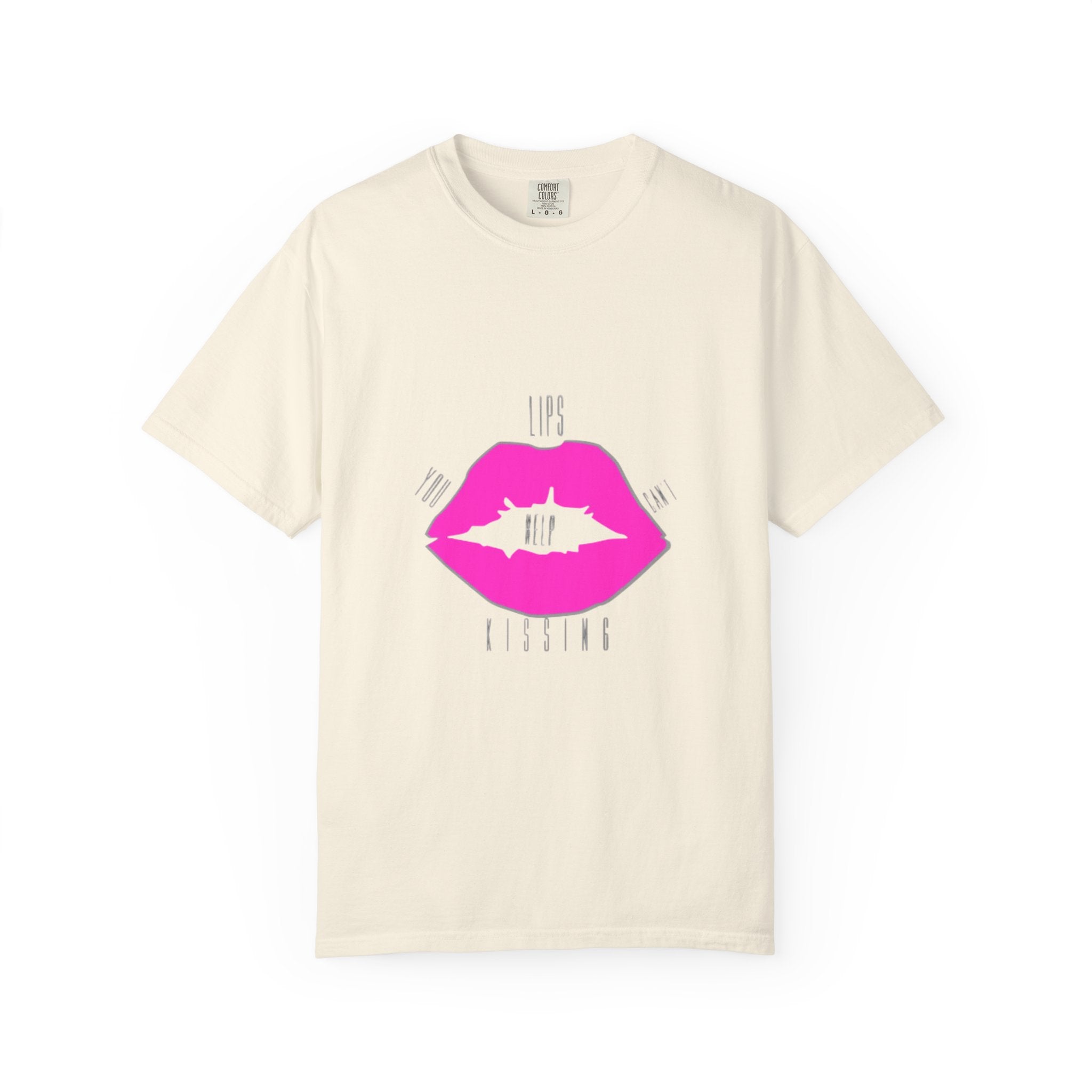Kiss Mark Graphic Tee, Trendy Unisex T-shirt for Casual Wear, Perfect for Birthdays, Valentine’s Day, or Fun Gatherings, Statement Shirt Printify