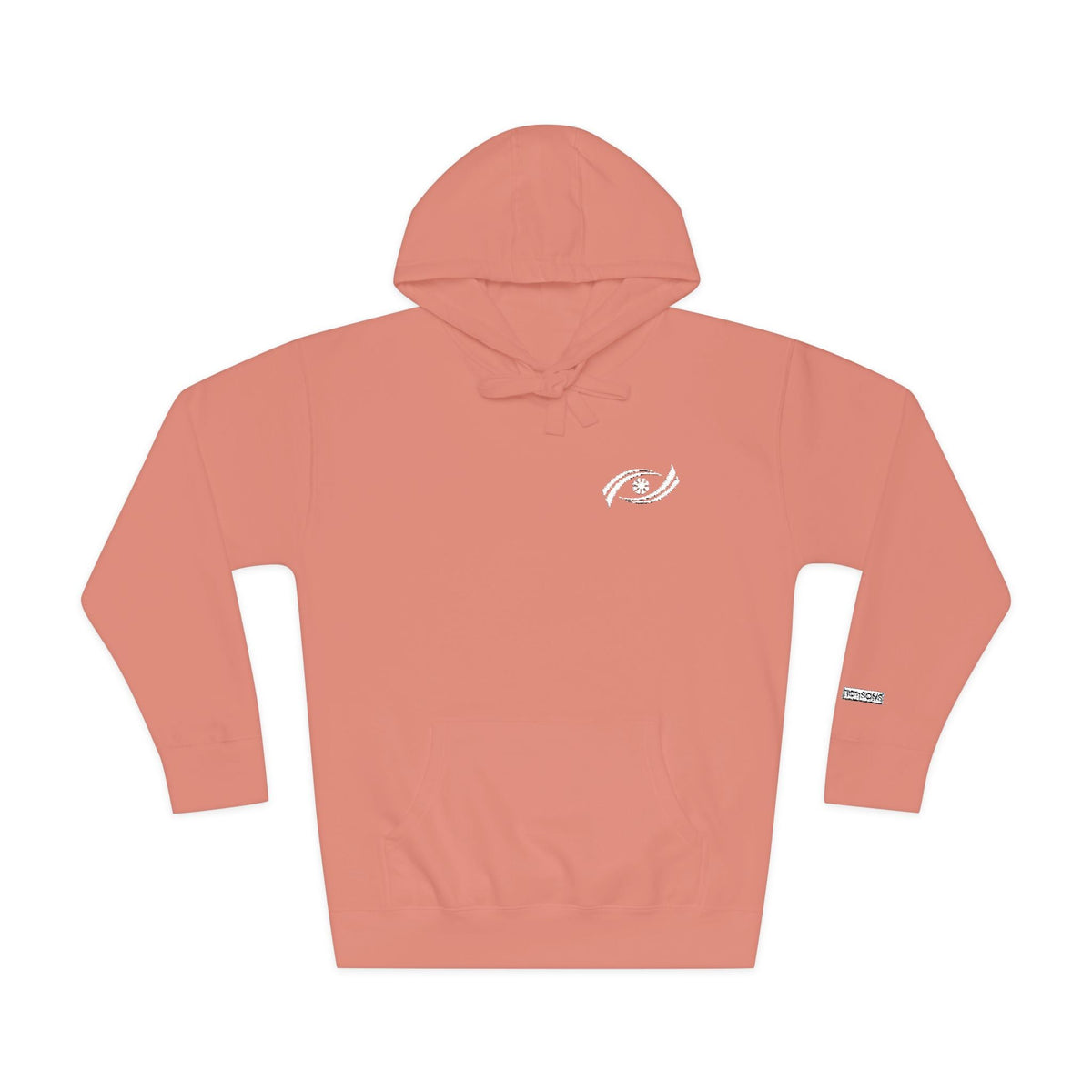 Cozy Unisex Fleece Hoodie with Artistic Design, Casual Wear, Gift for Him/Her, Fall Fashion, Everyday Comfort Printify