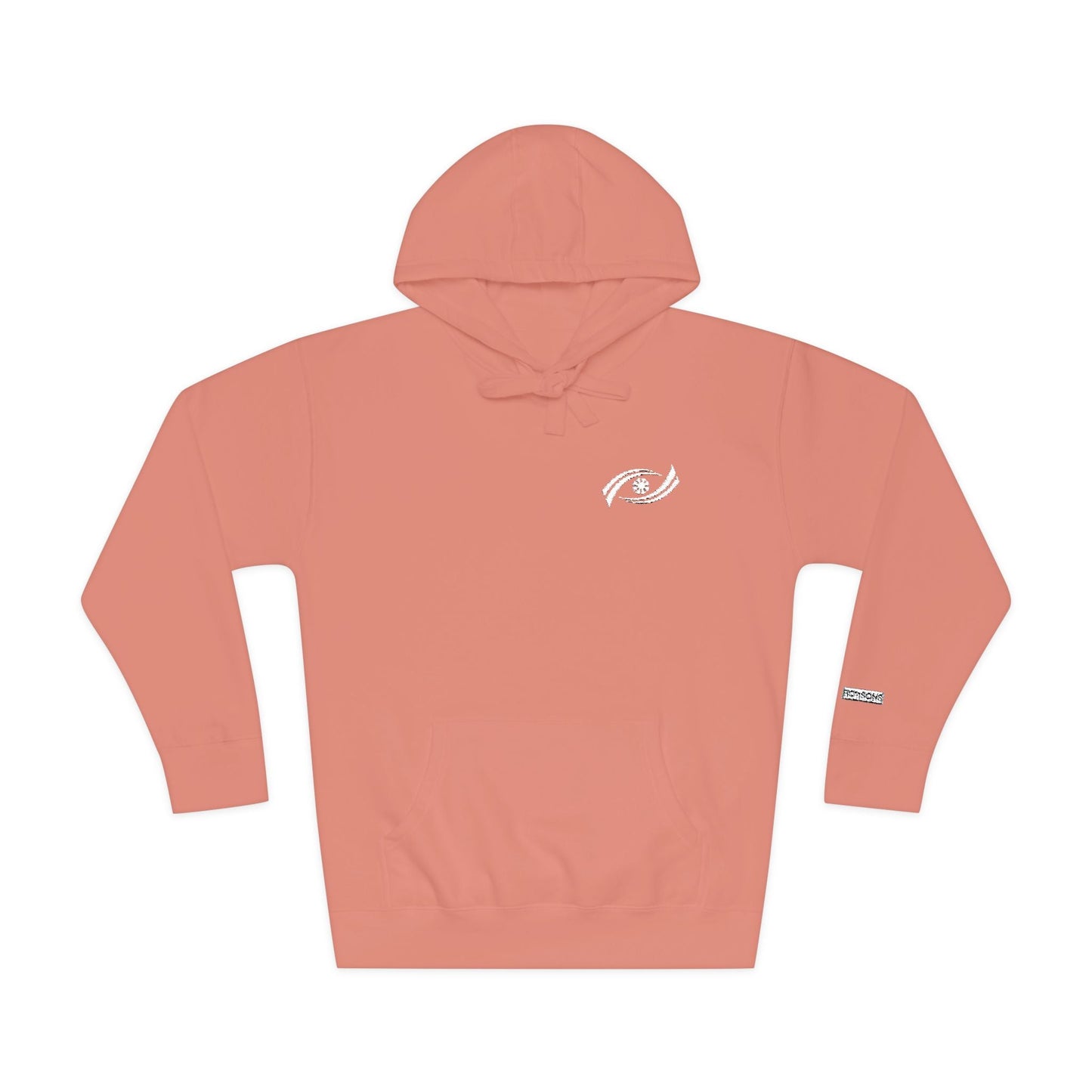 Cozy Unisex Fleece Hoodie with Artistic Design, Casual Wear, Gift for Him/Her, Fall Fashion, Everyday Comfort Printify