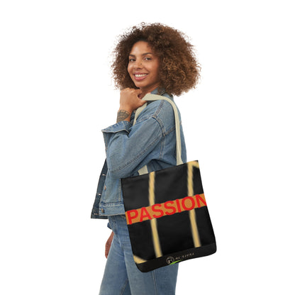 Passion Canvas Tote Bag, 5-Color Straps