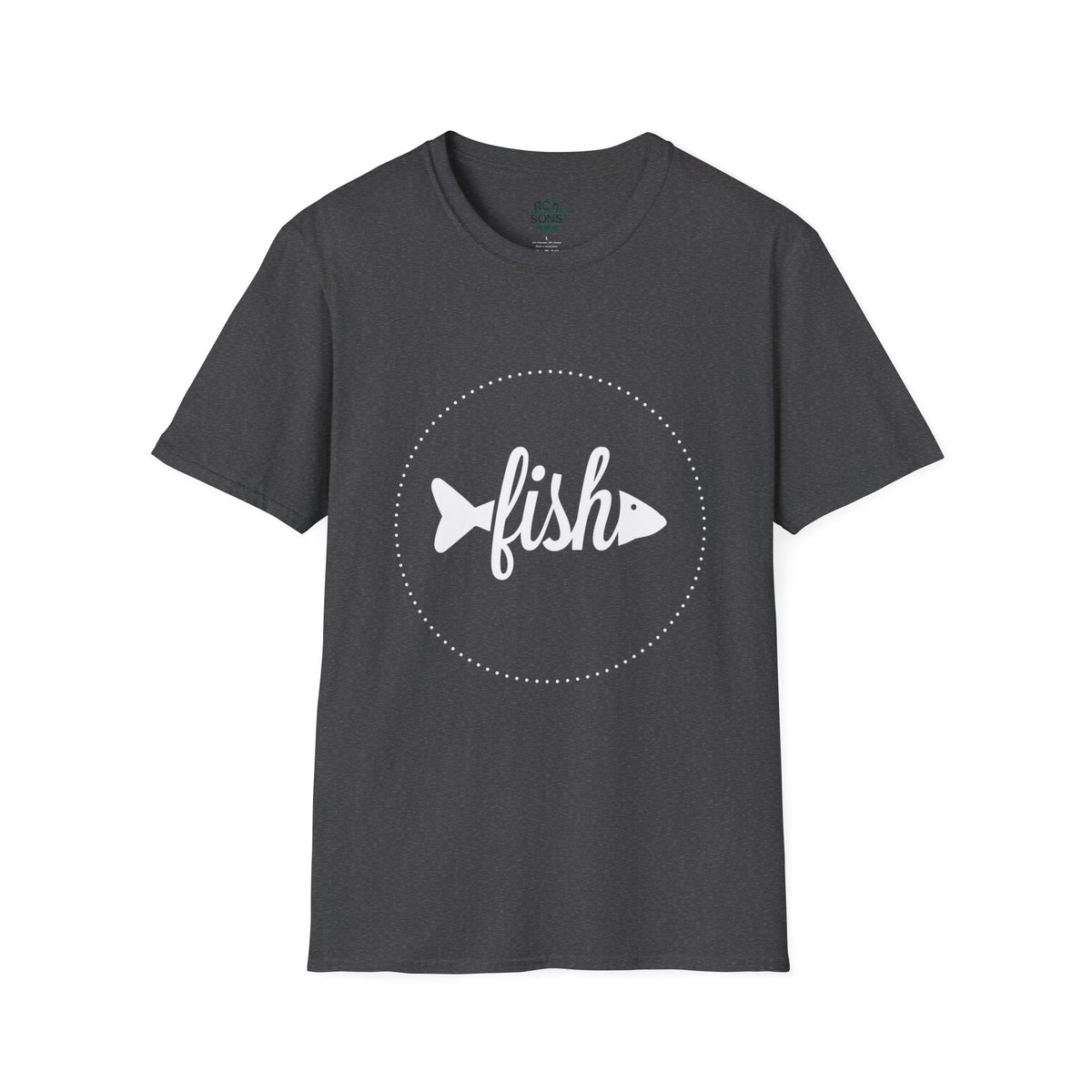 Casual Fish Graphic Tee - Perfect for Nature Lovers