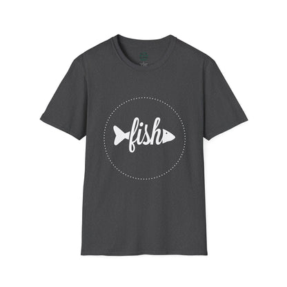 Casual Fish Graphic Tee - Perfect for Nature Lovers