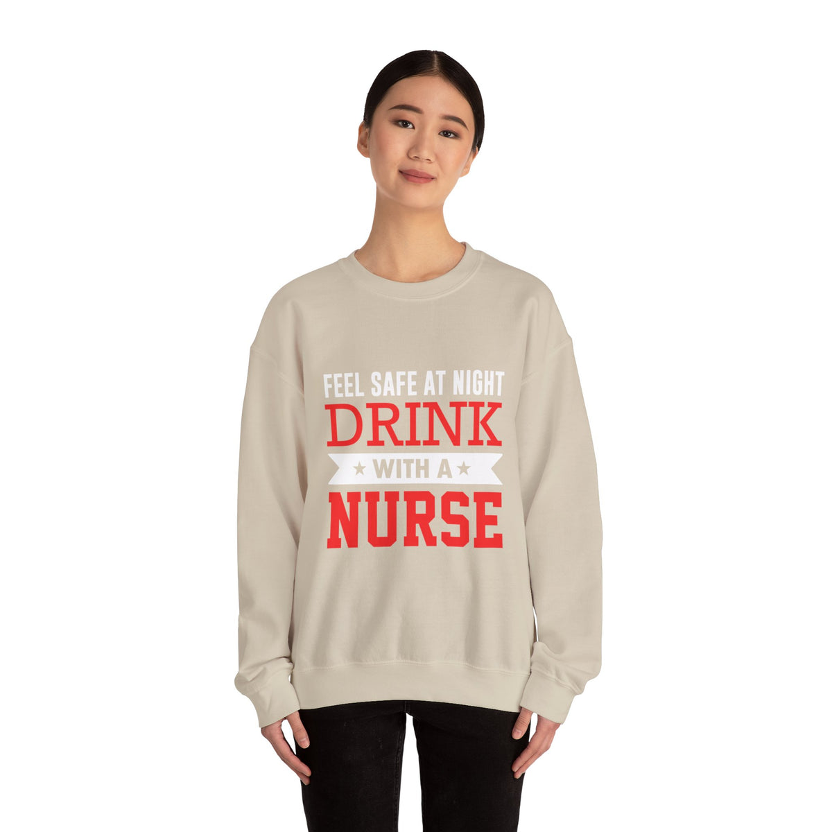 Feel Safe At Night Drink Unisex Sweatshirt