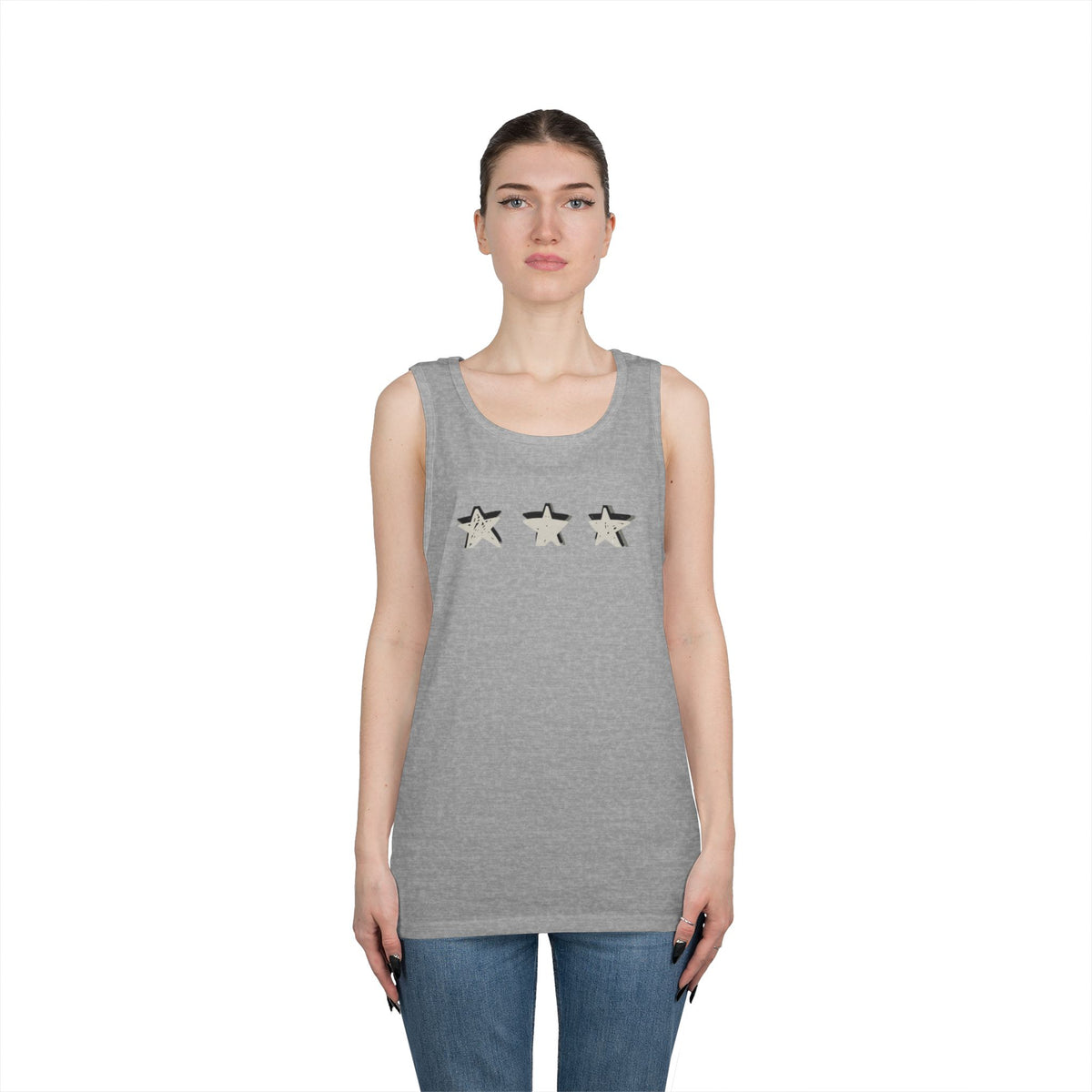 3 Star Heavy Cotton Tank Top