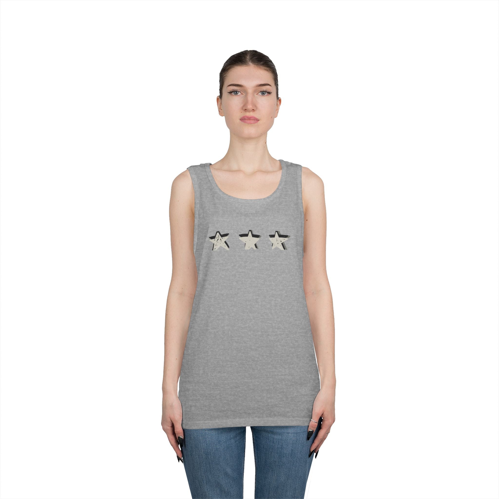 3 Star Heavy Cotton Tank Top
