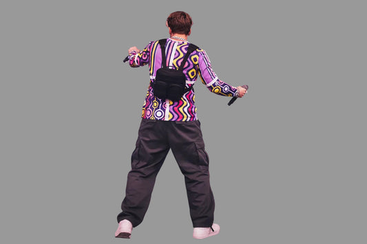 Men's Long Sleeve Shirt — Classic All-Over Print