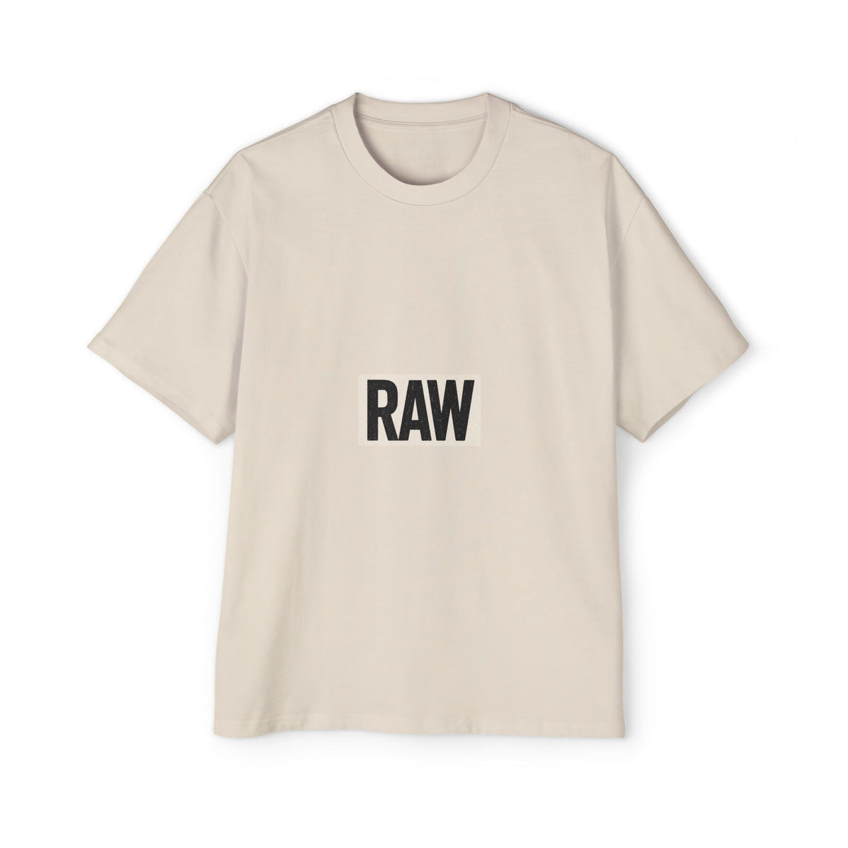 Oversized Tee - Raw Unique Design Printify