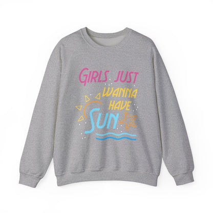 Les filles veulent juste avoir le sweat-shirt unisexe Sun 
