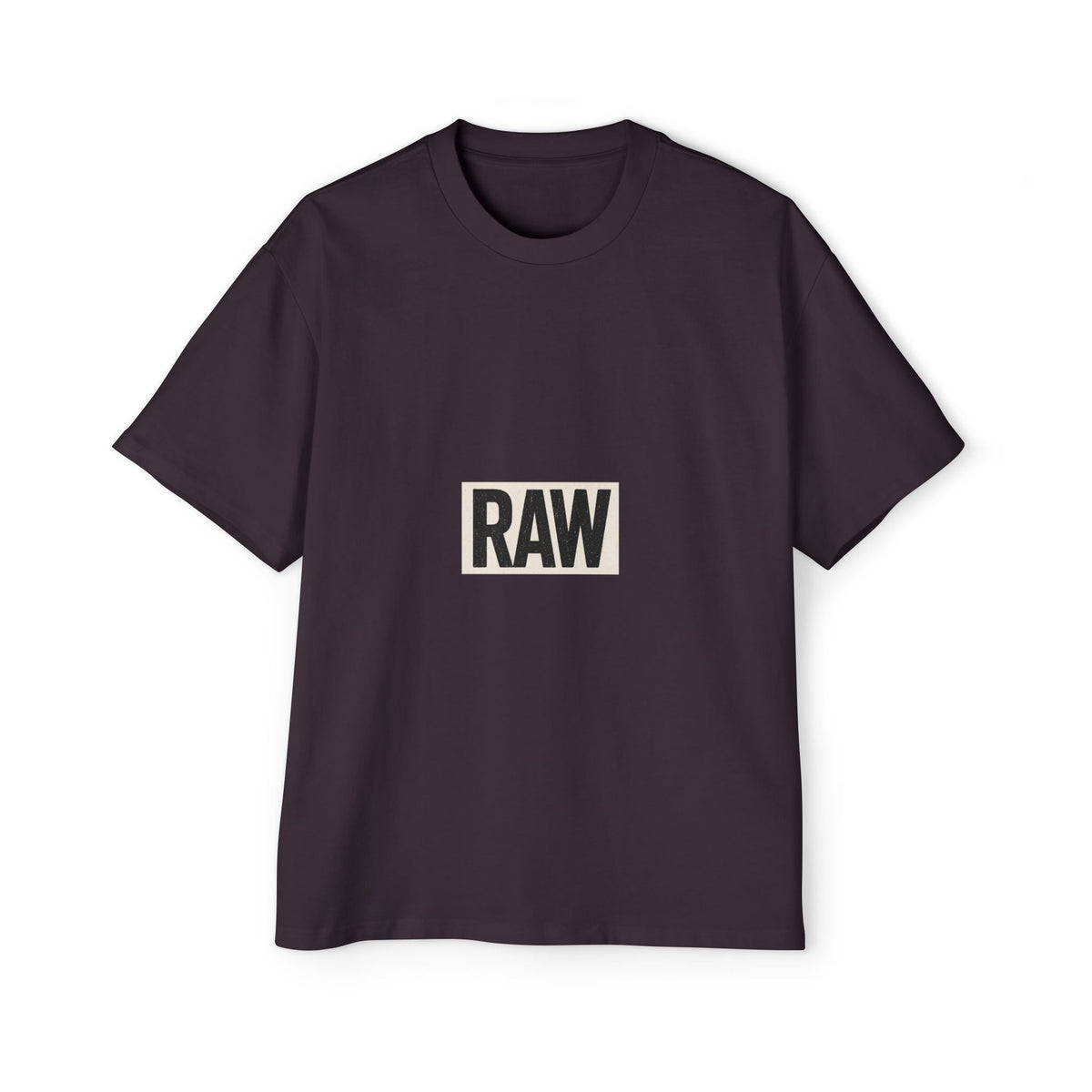Oversized Tee - Raw Unique Design Printify