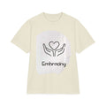 Drop-Shoulder T-Shirt Embracing Design