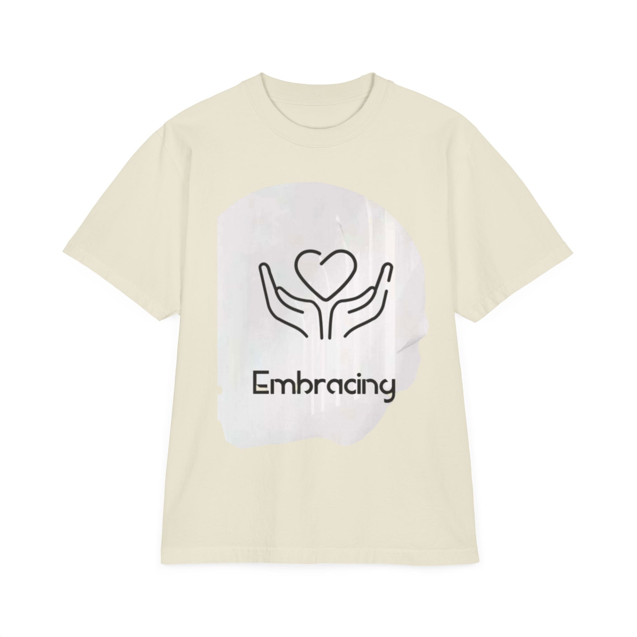 Drop-Shoulder T-Shirt Embracing Design
