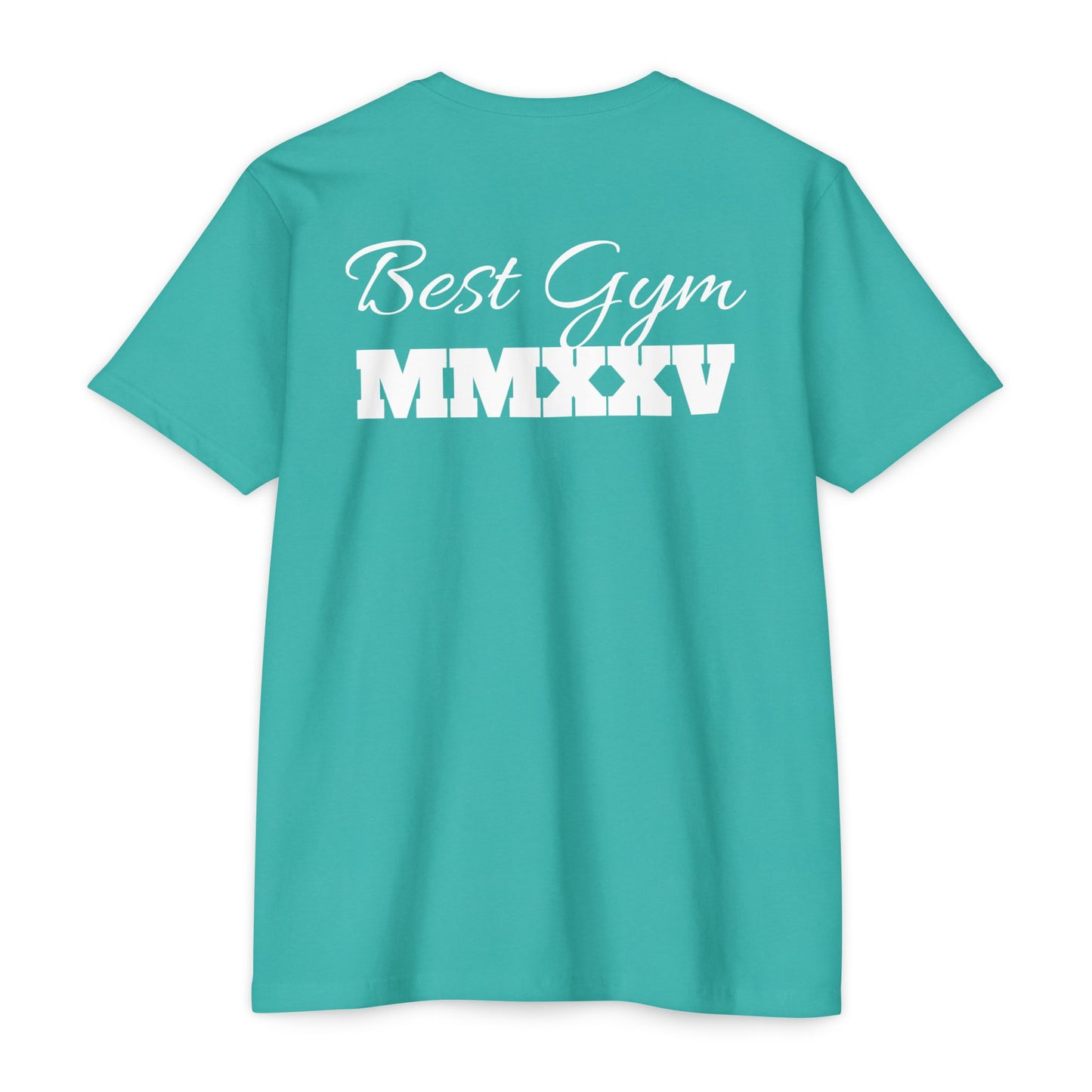 Best Gym Unisex CVC Jersey T-Shirt - Comfortable Fitness Apparel