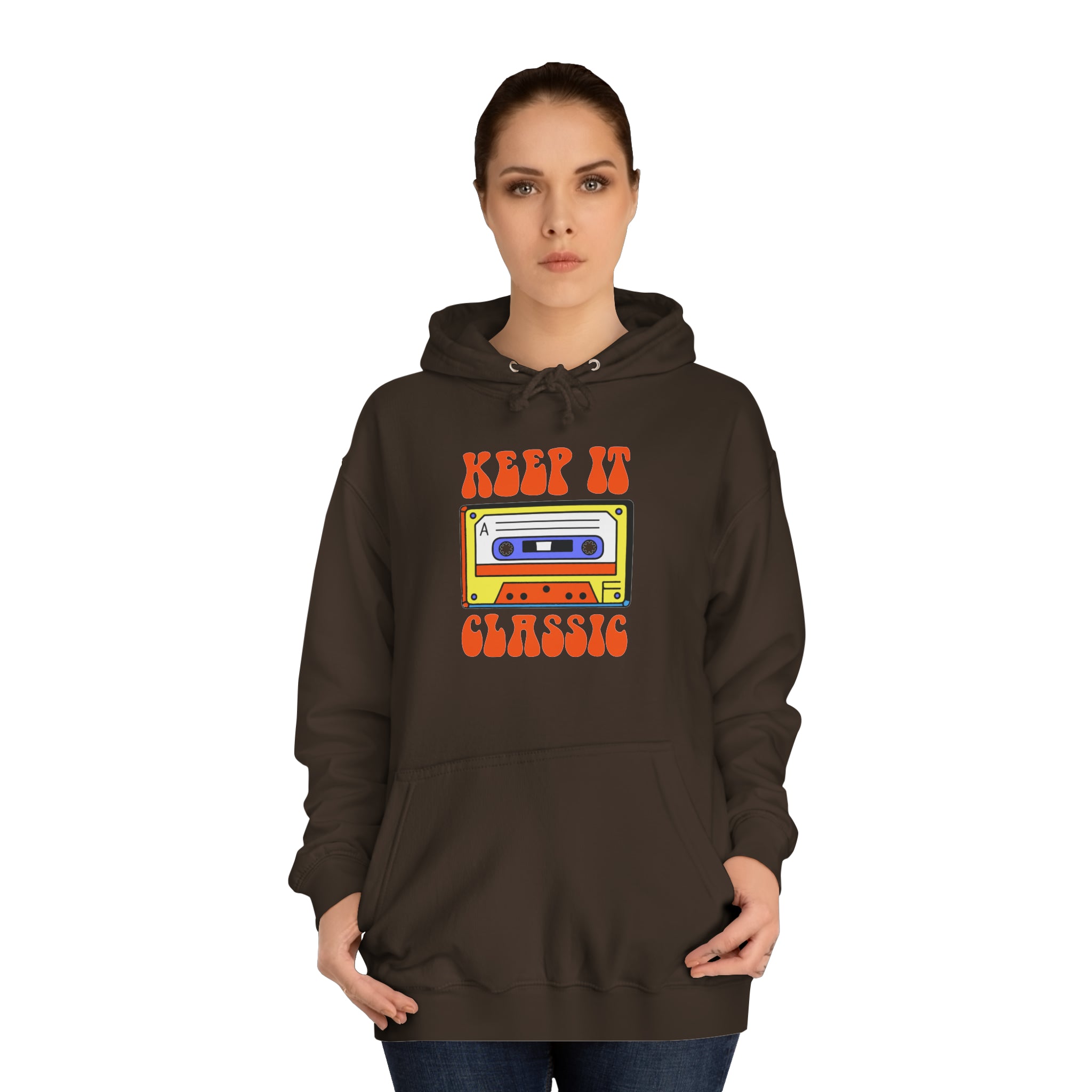 Gardez-le sweat à capuche unisexe classique 