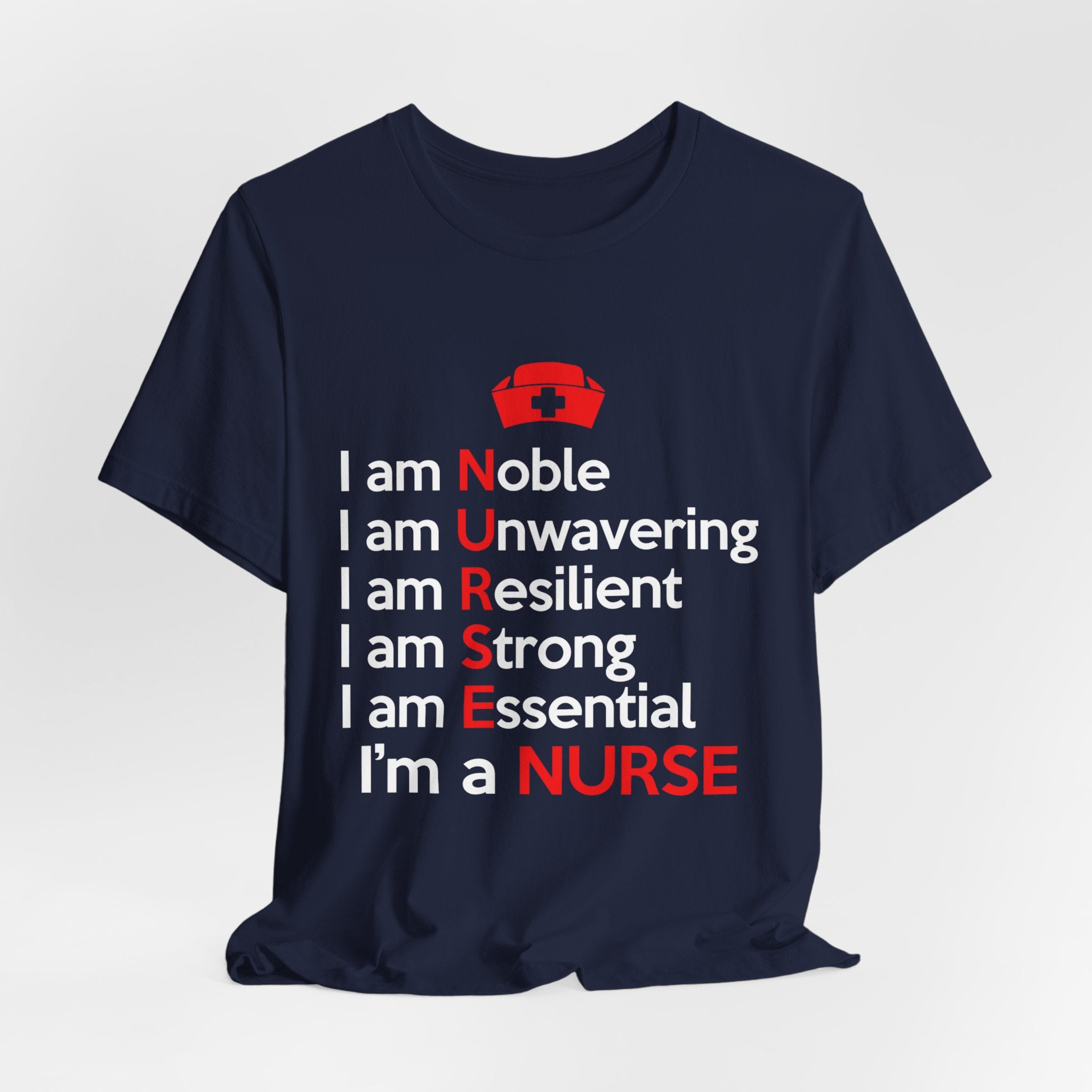 Je suis noble, je suis un tee-shirt unisexe inébranlable 