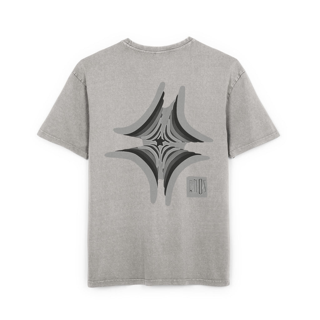 Unique Acid Washed Heavy Oversize Tee