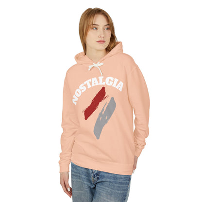 Nostalgia Hoodie: Unisex Lightweight Sweatshirt for Cool Days, Casual Wear, Gift for Friends, Retro Aesthetic, Perfect for Spring Printify