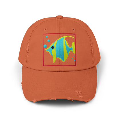 Unisex Distressed Cap