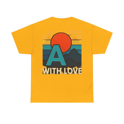 Sunset Graphic Tee, Unisex Cotton T-Shirt, Nature Lover's Gift, Casual Wear, Summer Vibes, Streetwear Style Printify