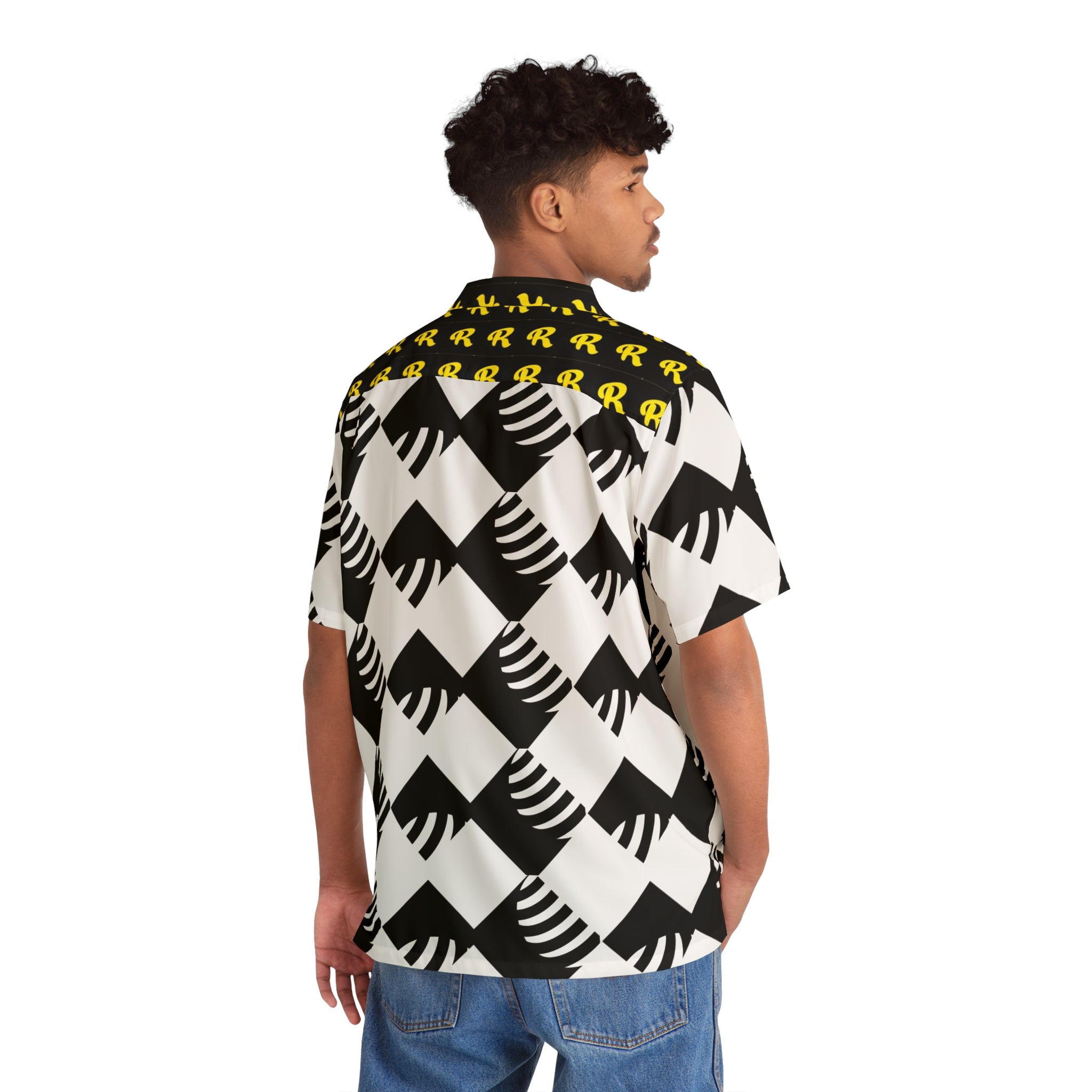 Hawaiian Shirt Men's Stylish Hawaii Shirt-R Design