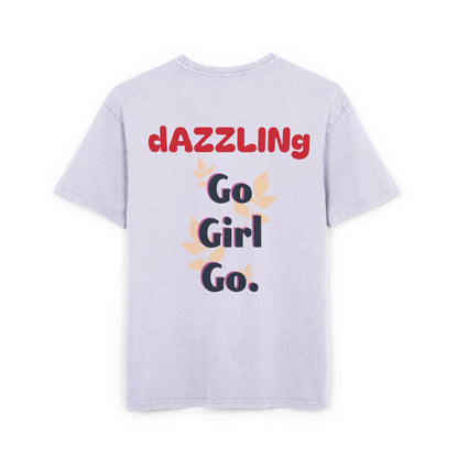 Oversize Tee - Dazzling 'Go Girl Go' Design