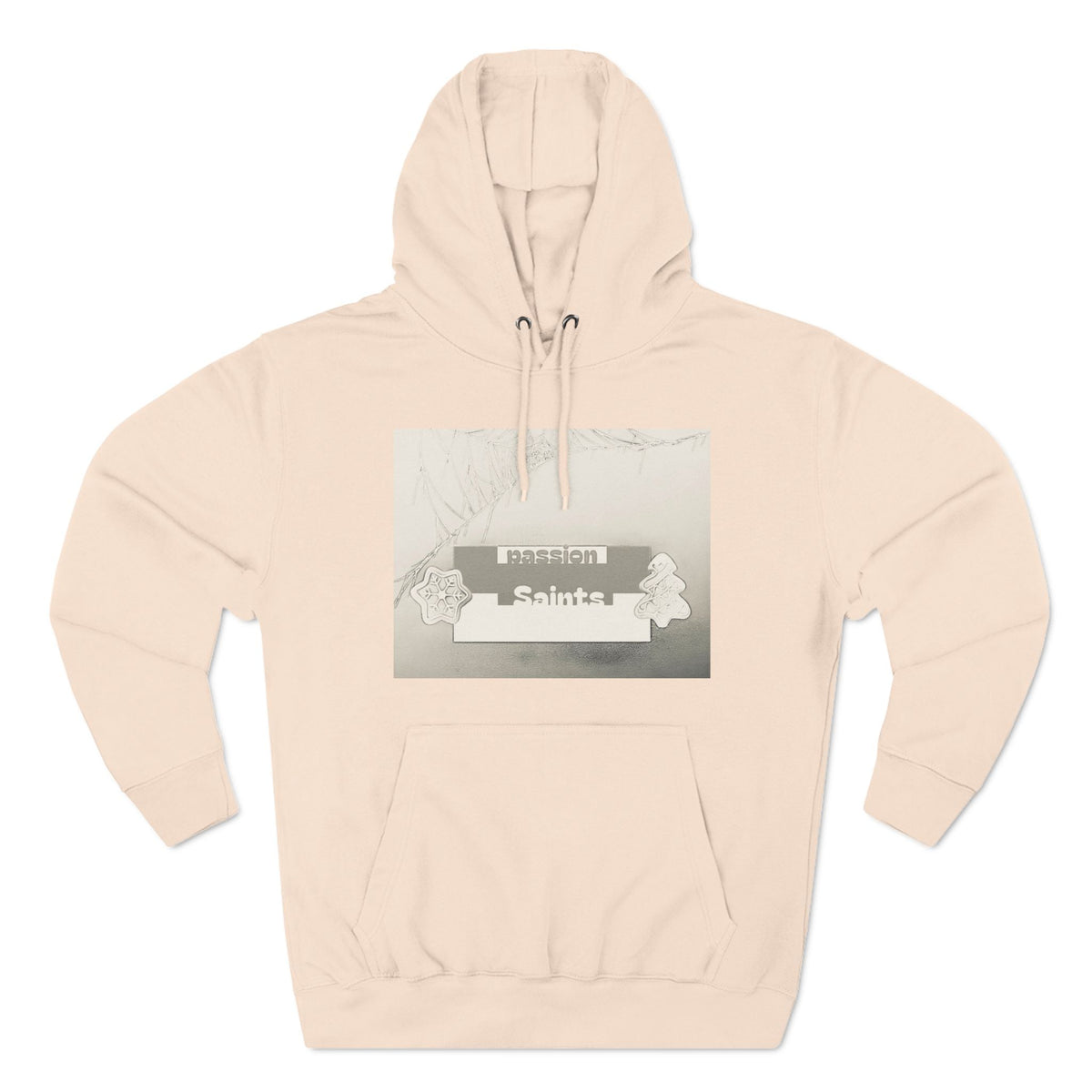 Passion saint Hoodie ( faded) Printify