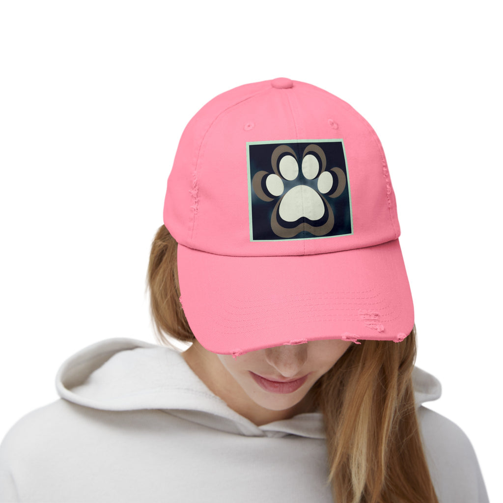 Unisex Distressed Cap
