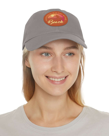 Dad Hat with Leather Patch (Round) - RC’nSONS