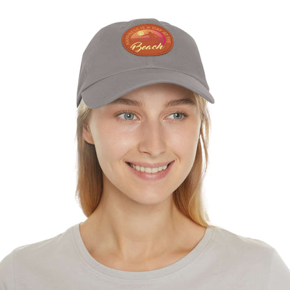 Dad Hat with Leather Patch (Round) - RC’nSONS