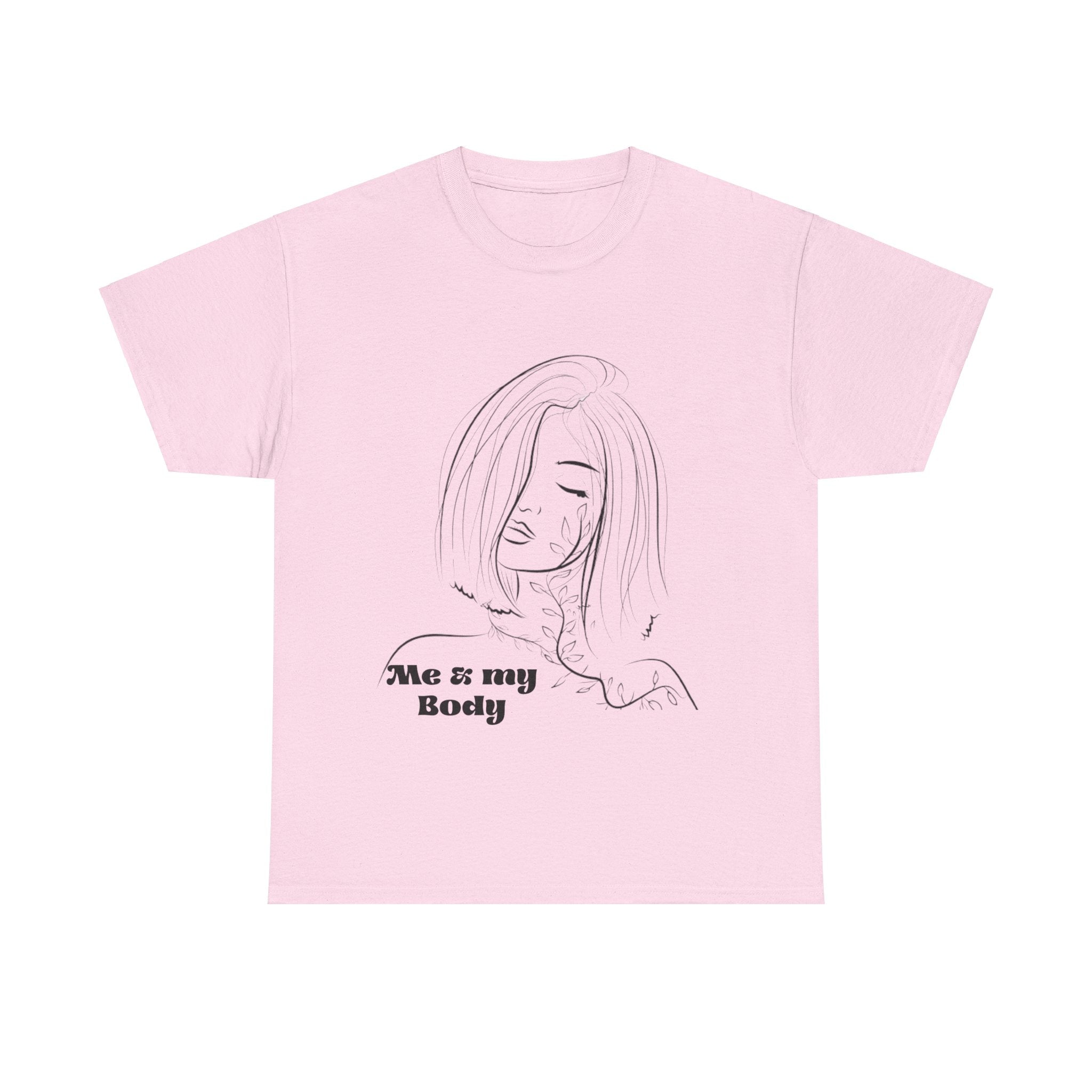 Unisex Faded Cotton Me my Body  Tee