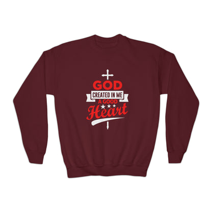 God Created In Me Sweatshirt