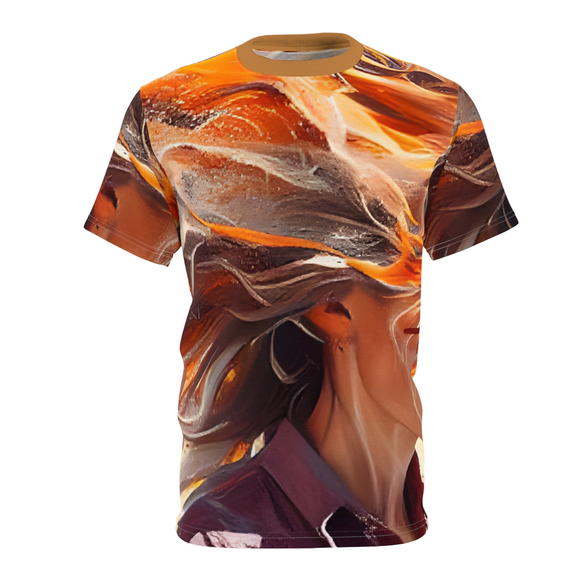 Unisex Cut & Sew Dune Tee (AOP)