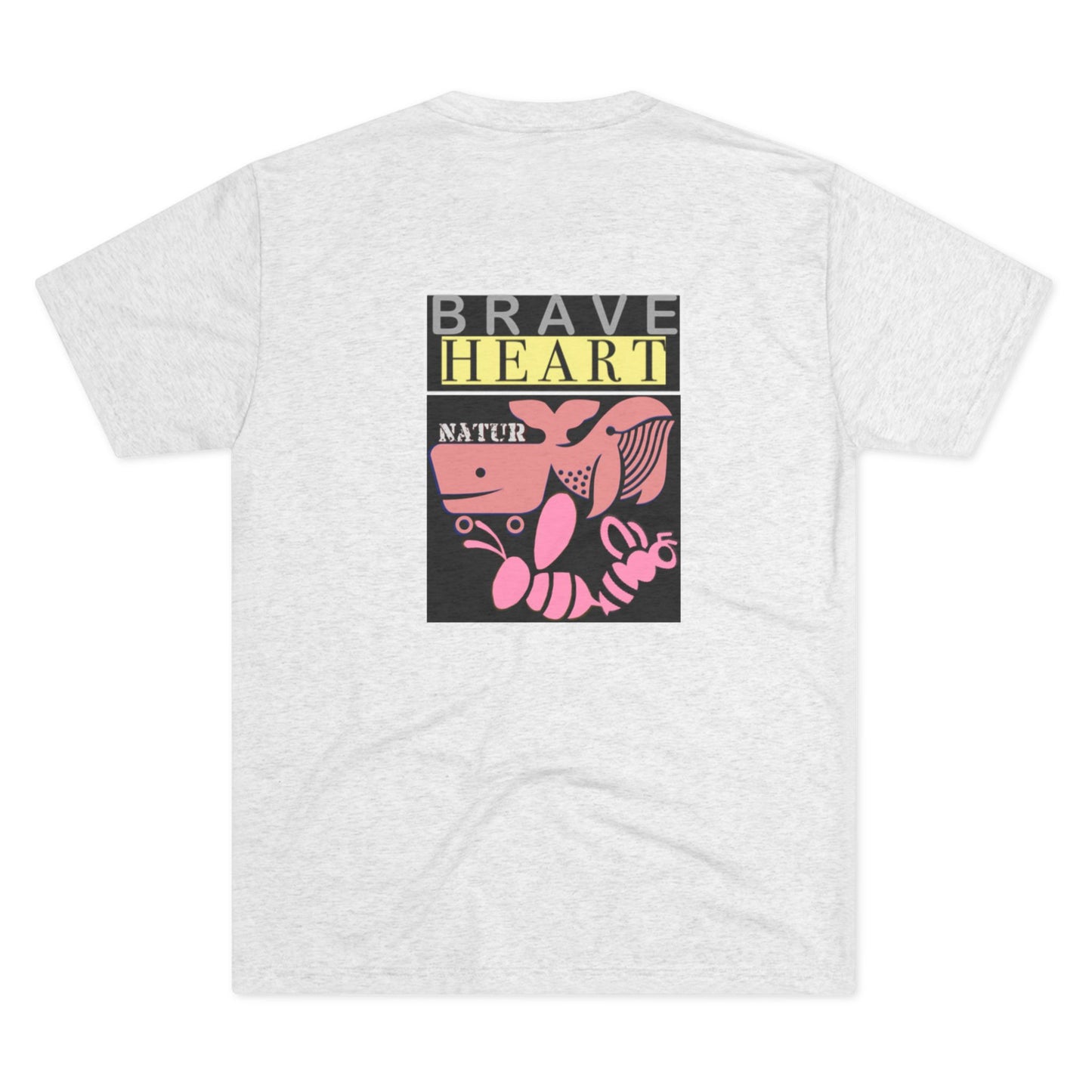 Brave Heart Tri-Blend Unisex T-Shirt