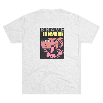 Brave Heart Tri-Blend Unisex T-Shirt